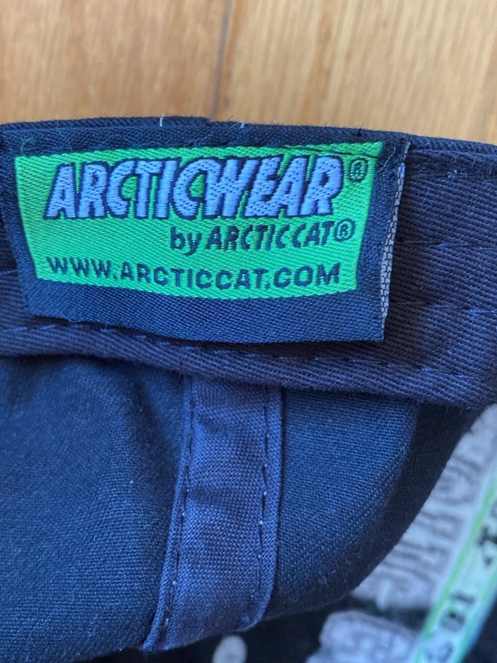 Black Arctic Cat Baseball Cap Dad Hat Trucker OS Like New Snowmobile